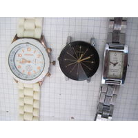 Часы кварцевые 3 шт. с рубля!