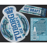 Пивная этикетка -  TUBORG (Алiварыя)