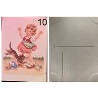 Немецкая открытка 50х годов. Дети.