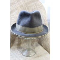 Великолепная винтажная мужская шляпа фетр