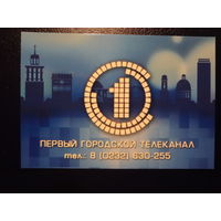 Календарик 2013 г.  Первый городской телеканал.  (Гомель).