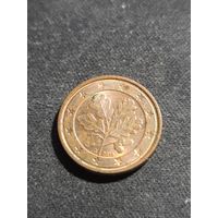 Германия 1 евроцент 2018 G