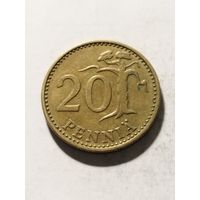 Финляндия 20 пенни 1976