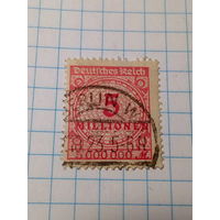 Марка Германия 1922 год