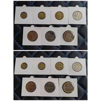 Распродажа !!! Макао 7 монет (10, 20, 50 аво, 1, 2, 5, 10 патак) 1997-2007 гг. UNC