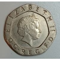 Великобритания, 20 пенсов, 2004 год