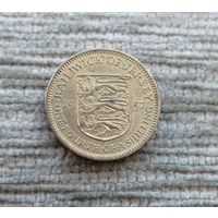 Werty71 Джерси 1/4 шиллинга 1957