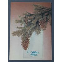 Чистая. С Новым Годом! Дергилев 1984 г.