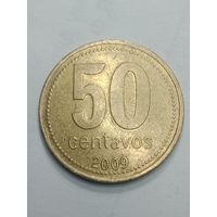 Аргентина 50 сентаво 2009 года .