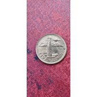 Барбадос 5 цент  2014