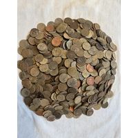 3 копейки 1961-91. Лот 3,3 кг (около 1100 штук)