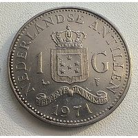 Антильские острова 1 гульден 1971  3-4-12