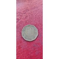Чили 50 песос 2007