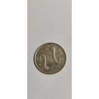 Кипр 2 цента 1992