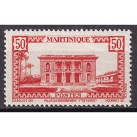 26.FrK. Франция. Колонии. Мартиника. Местные мотивы. 1942/44 гг. 50C. Mi.#195.