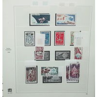 ФРАНЦИЯ.Хронология.РАСПРОДАЖА АЛЬБОМА ПОСТРАНИЧНО !Могут встречаться аккуратные наклейки! СОСТОЯНИЕ НА ФОТО !