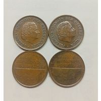 Нидерланды 5 центов,1967 год.1980 год. 1984 год.1988 год
