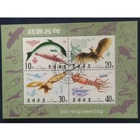 КНДР 1990 животные.