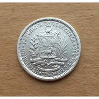 Венесуэла, 1 боливар 1960 г., серебро 0.835