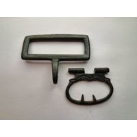 Зацеп и пряжка (пряга) родная патина