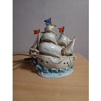 Светильник-ароматизатор "Кораблик" Фарфор ГДР