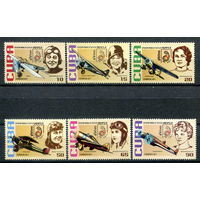 Куба - 2011г. - Самолёты и известные авиаторы - полная серия, MNH, одна марка с пятнышком на клее [Mi 5476-5481] - 6 марок