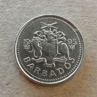 Барбадос 10 центов, 2005 г., KM# 12 ю