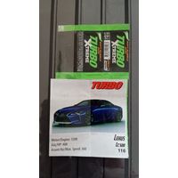 ВКЛАДЫШ И ОБЁРТКА turbo Xtreme 2025 г ТУРЦИЯ