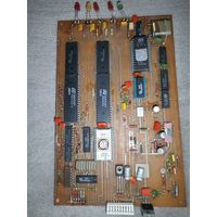 Плата с радиодеталями