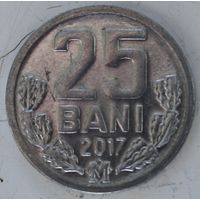 Молдавия (Молдова) 25 бань 2017 год UNC