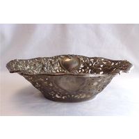 Фруктовница Конфетница 30 х 27 Серебрение 01