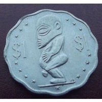 Острова Кука. 1 доллар 1988