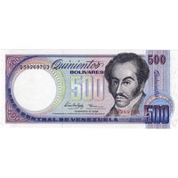 Венесуэла, 500 боливаров, 1998 г., UNC