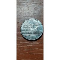 США Штаты и территории 25 центов (квотер) Кентукки 2001