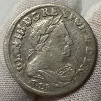 Шостак / шестак / 6 грошей 1681 г. Ян Собеский, Быдгощ. В блеске и звоне! Красивая монета!