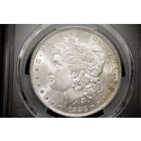 1 доллар 1883 г. США, Честер Артур. PCGS MS63