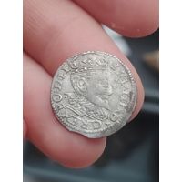 3 гроша трояк 1595 Рига