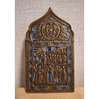 Икона Покрова Пр.Богородицы, эмали.