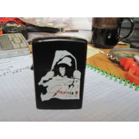 Зажигалка бензиновая рабочая с рубля!