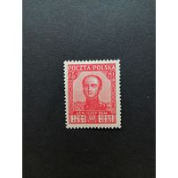 Польша 1928 Марка "Перенос останков Юзефа Бема в его родной город Торунь (Thorn)" (чистая* след от наклейки) Mi.256 каталог 5.00 евро