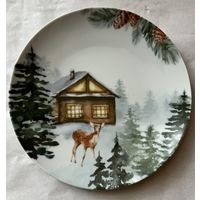 Тарелка декоративная 240 мм. "Лесная сказка" ДФЗ