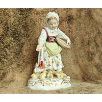 Meissen статуэтка девочка