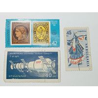 Марки Болгарии  . С рубля .