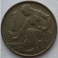 Чехословакия 1 крона 1991 г.