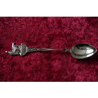 Ложка с серебрением сувенирная коллекционная  В23