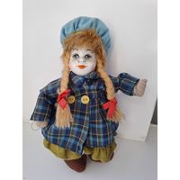 Кукла. Девочка. Клоун. 70-80-е,  Германия