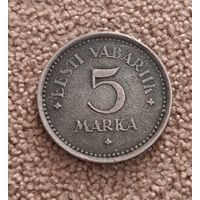 Эстония 5 марок, 1922