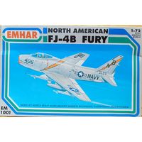 FJ-4B FURY модель самолёта EMHAR, 1/72