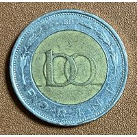 Монета Венгрия 100 форинт 1992 год
