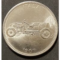 Жетон Германия, Токен, Shell, Италия, Автомобиль, Медно-никелевый сплав